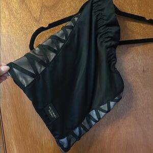 Victoria's Secret Black Satin Garment Bag